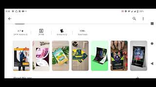 Flyers,poster Maker design app reviews detail vedio screenshot 5