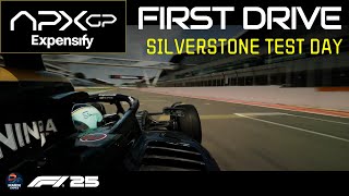 Brad Pitt’s First Drive as Sonny Hayes – APEX GP Silverstone Test | F1 25 Movie Edition 🇬🇧