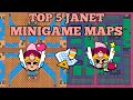 Top 5 Janet Minigames In Map Maker