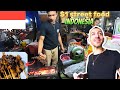 Insane indonesian sate bbq street food in kreneng night market sate  noodles