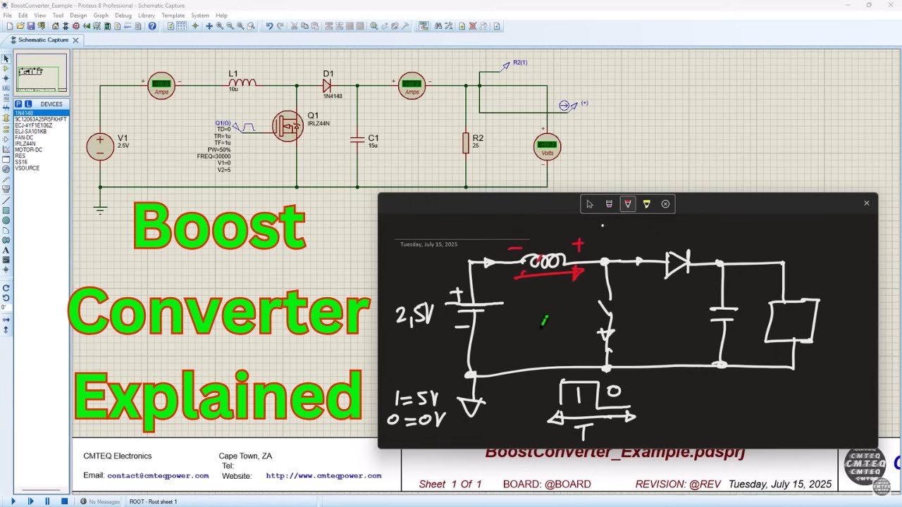 How a Boost Converter Works | With Design Tips. Part 1 - YouTube