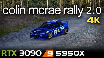 Colin McRae Rally 2.0 (2000) | 4K | RTX 3090 | 5950X