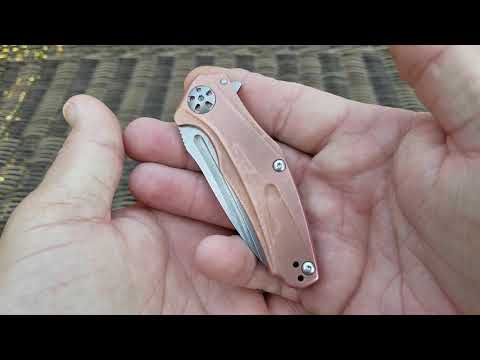 Kershaw copper Natrix D2, nice knife for the price