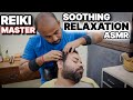 ASMR Soothing Head Massage With NeckCrack By ReikiMaster #sensoryoverload#asmrcommunity#relaxtion