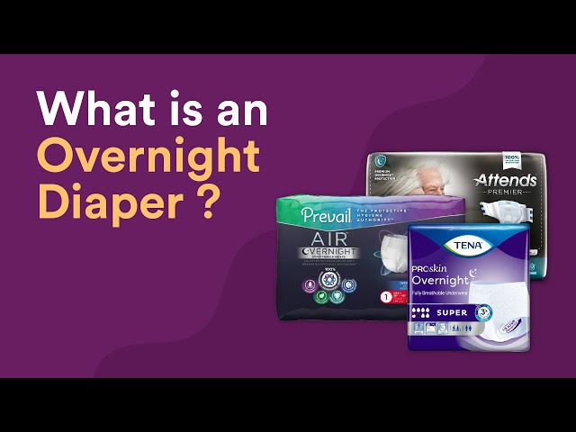 Best Overnight Adult Diapers 