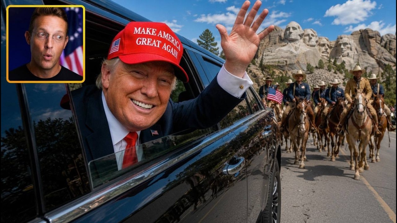 Trump Just Did The Most UNHINGED Thing With His Motorcade | ‘Bring In The Horses...’ 🤠