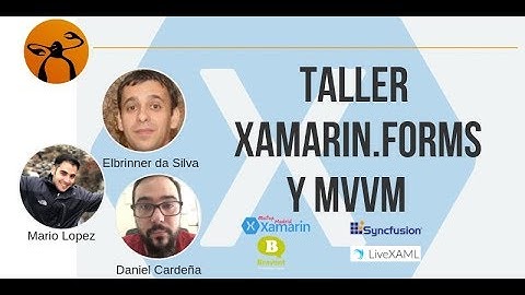 Taller de introducción a Xamarin.Forms y MVVM