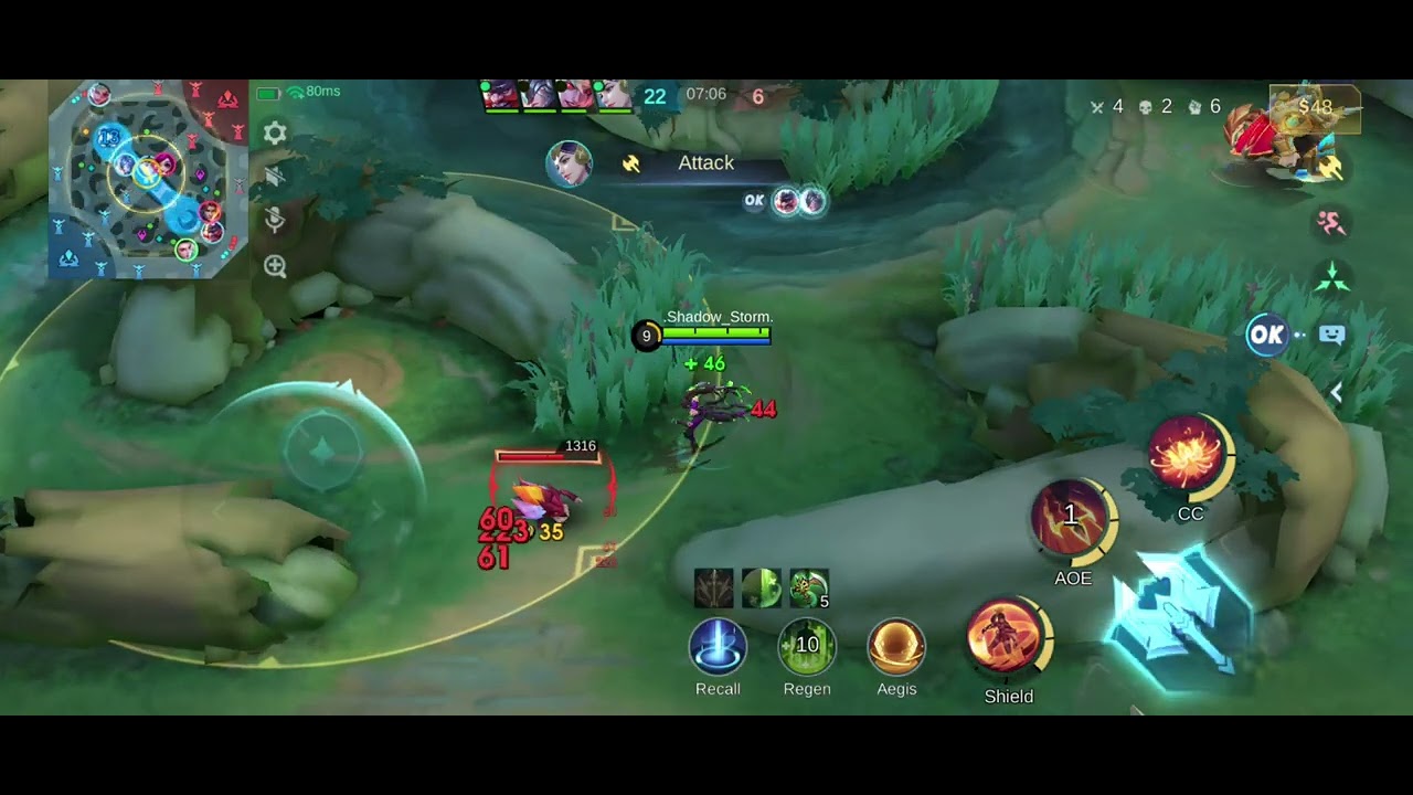 MOBA LEGENDS GOLD LANE HANABI