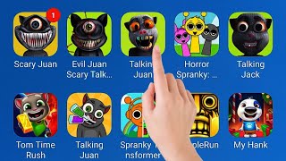 Talking Jack Scary juan Evil juan scary talking cat talking juan Game play screenshot 5