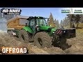 Spintires: MudRunner - DEUTZ-FAHR AGROTRON M 620 TRACTOR Rides on Mud and Off-road