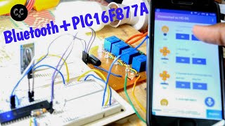 Bluetooth interface with PIC16F877A || part-2 Implementation || HC-05 || MPLAB IDE || In Tamil.