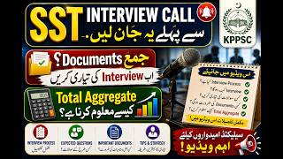KPPSC SST Interview Call Complete Guide 2026 | Documents, Aggregate & Interview Preparation
