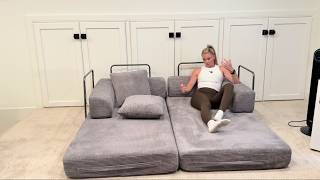Cloud Boneless Couch Review: Guest Bed & Sleeper Sofa Test