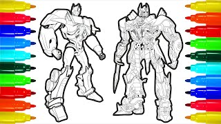 Transformers Protection from Enemies Coloring pages