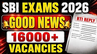 🚨SBI Clerk Notification 2026 😱 Finally Exam Dates Booked 🚨 Any Graduate Freshers Eligible