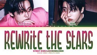 [AI COVER] ‘REWRITE THE STARS’ STRAY KIDS (LEEKNOW&HAN) |COLOR CODED LYRICS