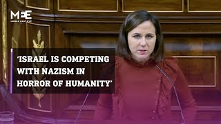 Spanish politician Ione Belarra says Israel is ‘competing with Nazism’ in ‘horror of humanity’