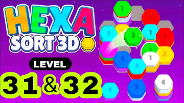 Hexa Sort 3D level 31 32