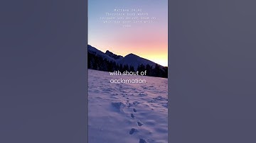 Thumbnail of How Great Thou Art #shorts #carrieunderwood #howgreatthouart #switzerland #swissalps #sunsetview