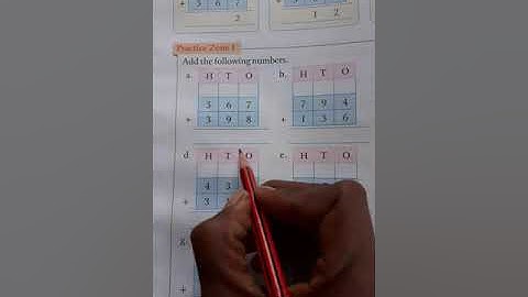 Math    std   3rd   ch 6 Addition of 4 digit numbers