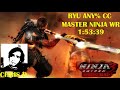 Ninja Gaiden 3 Razor's Edge - (Ryu Any% CC) Master Ninja Speedrun World Record - 1:53:39