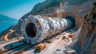 The Secrets of Massive Tunnel Boring Machines Unveiled!