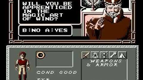 Nintendo NES ► Dungeon Magic - Sword of the Elements