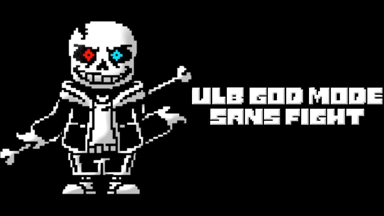 Underchoice Sans Battle Phase 1 Undertale Fangame by EeveeLing