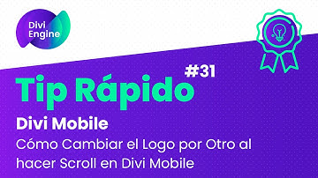 Cómo Cambiar el Logo por Otro al hacer Scroll en Divi Mobile