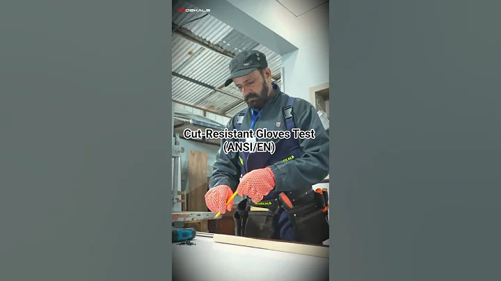 Cut-Resistant Gloves Test: Watch the Protection in Action (ANSI/EN Rated)