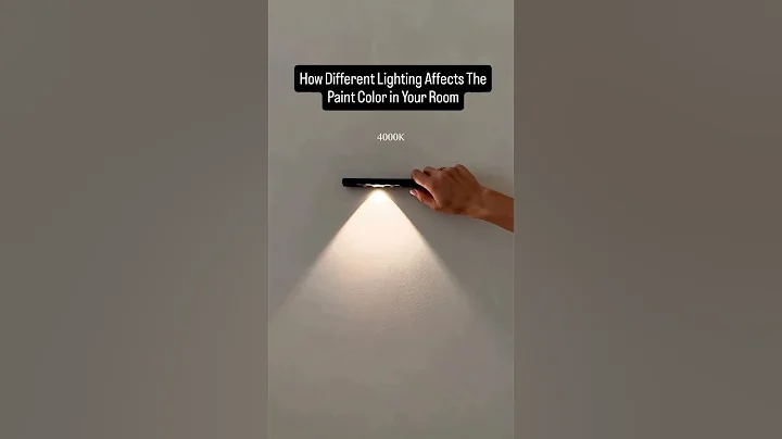 How Lighting Changes Wall Paint Colors! | Must-Know Tips Before You Paint #auranirman