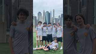 Field day for 8th grade in Tompkins Square middle school at Brooklyn Bridge Park.