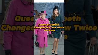 Queen Elizabeth Changed The Law Twice For Kate But Refused To Show Kindness To Meghan Until Death