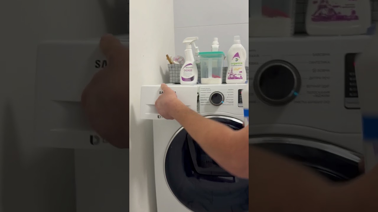 Убираем запах в стиральной машине