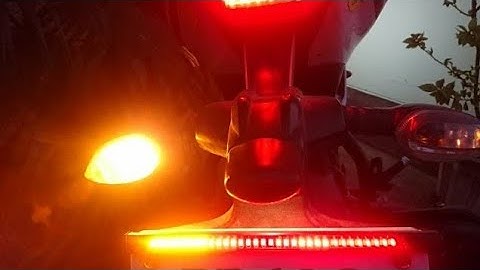 How to install_ |led-strip| tail-light in bike_ |yamaha-r15|
