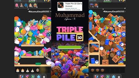 𝐓𝐫𝐢𝐩𝐥𝐞 𝐏𝐢𝐥𝐞 🫛🪩🦋| 𝚂𝚘𝚛𝚝, 𝙼𝚊𝚝𝚌𝚑 & 𝙵𝚒𝚗𝚍 𝙷𝚒𝚍𝚍𝚎𝚗🐝 𝙾𝚋𝚓𝚎𝚌𝚝𝚜 𝙸𝚗 𝚊 𝚁𝚎𝚕𝚊𝚡𝚒𝚗𝚐💆 3𝙳 𝙿𝚞𝚣𝚣𝚕𝚎! 🅶🅰🅼🅴 : 🅽🅾3