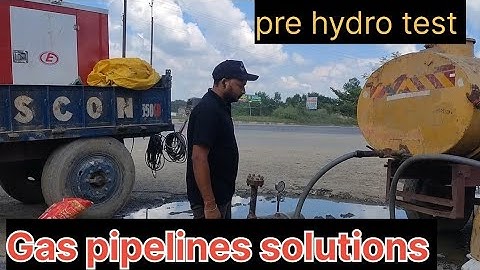 Pre Hydrotesting & Hydrotest Procedure Explained | Step-by-Step Pipeline Testing #hydrostatictest