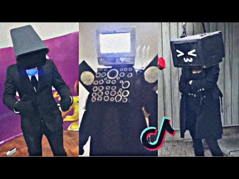 Funny Cosplay, Cameraman, TVman, Speakerman, Skibidi Toilet. TikTok Compilation #22