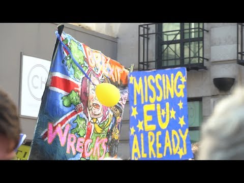 DRUGSTORE CULTURE at the People's Vote march
