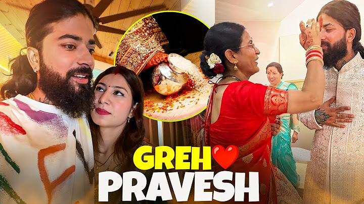 Finally brought Ritika home 😍 The new bride was welcomed ❤️