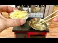 食べれるミニチュア料理 フライドポテトを作ったよ miniature cooking French fries