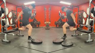 Rear Foot Elevated Quick Hops