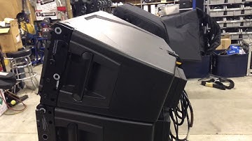 RCF HDL-30A Cart and Rain Cover Overview KRT-WH 4X HDL30 and RP1X HDL 30