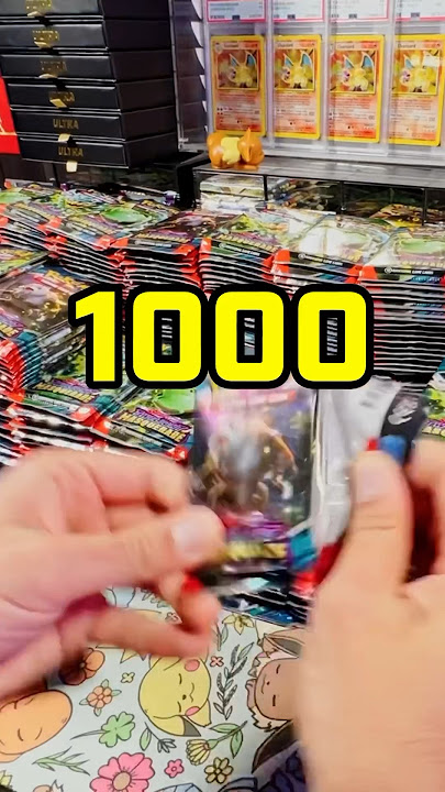 HIT RATES FROM OPENING 1000 TWILIGHT MASQUERADE PACKS #shorts #pokemon #pokemoncards #pokemontcg