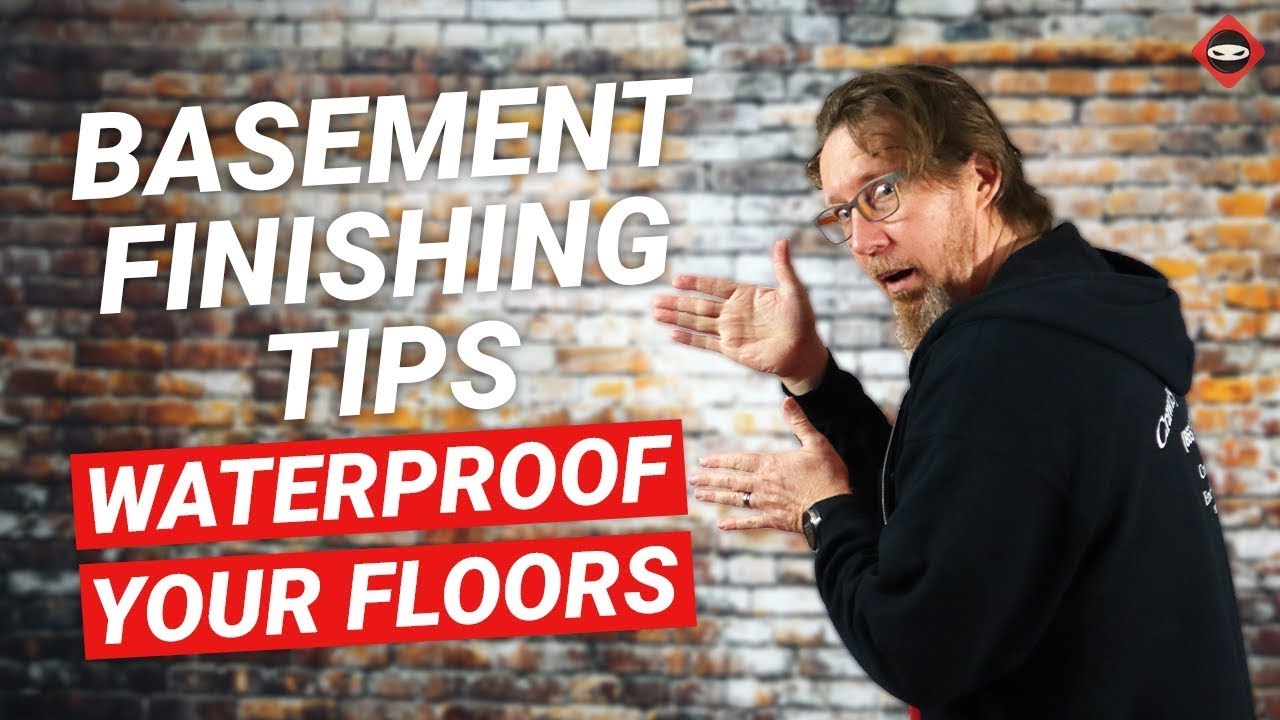 Why You Should Waterproof Your Basement Floors | Basement Finishing Tip