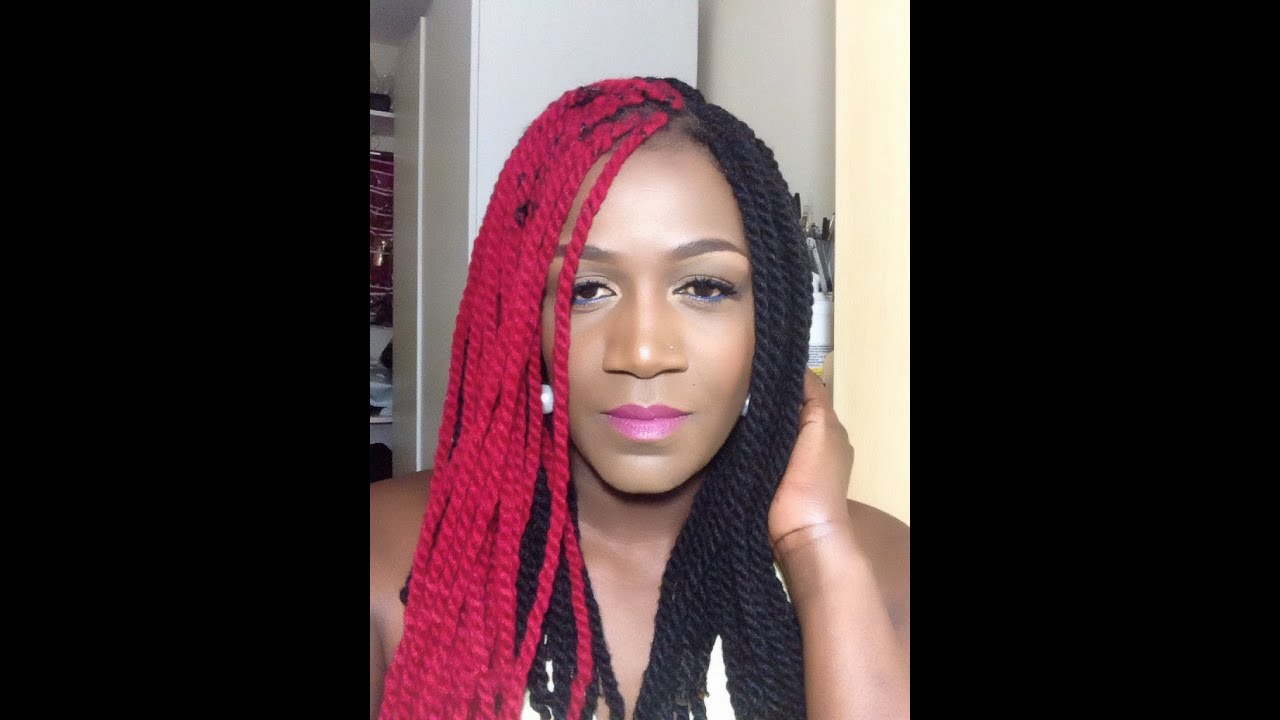 Yarn Braids Natural Hair Tutorial Yarn Braids Natural Hair Tutorial