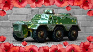 Vintage Lesney Matchbox #54 Saracen Personnel Carrier for
