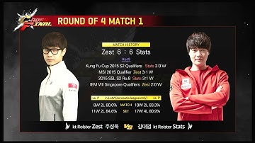 CrossFinal Ro.4 Match1 Zest vs Stats set1