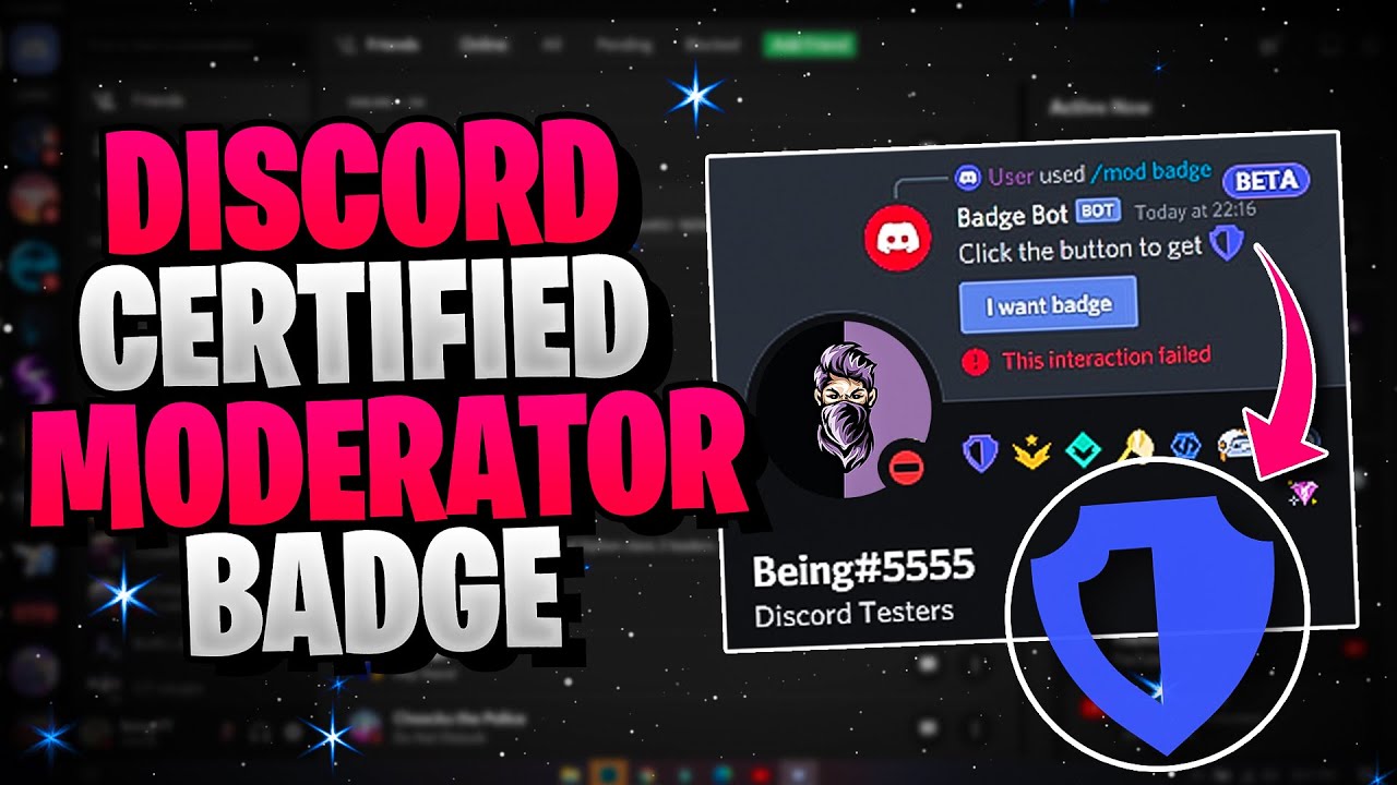 How To Get The New Discord Certified Moderator Badge 2021 - YouTube