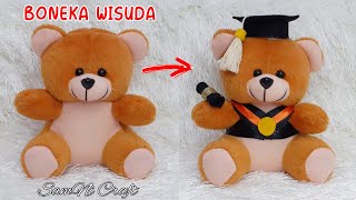 Tutorial Membuat Boneka Wisuda Paling Mudah | DIY BONEKA WISUDA